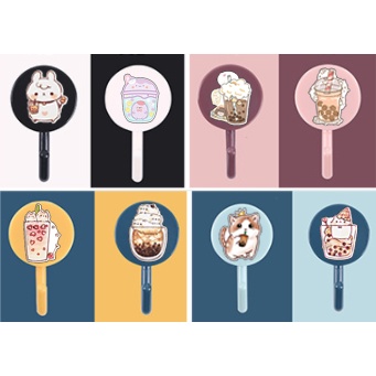 Móc treo dính tường avocado MTDT1 siêu anh hùng quả bơ trà sữa trứng lười yakult hoa cúc GD bò sữa shiba roro jumpp