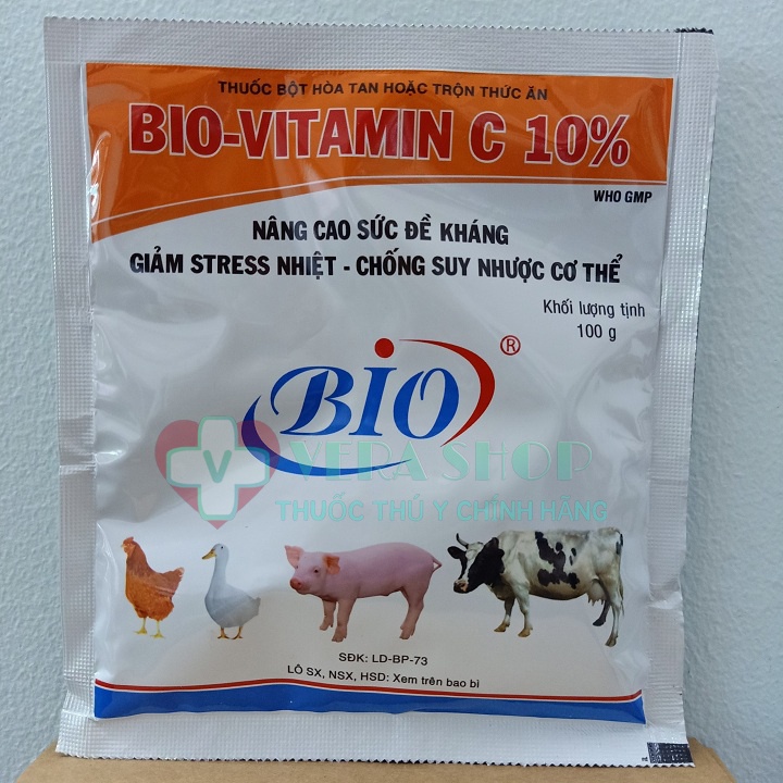 BIO VITAMIN C 10% GÓI 100G