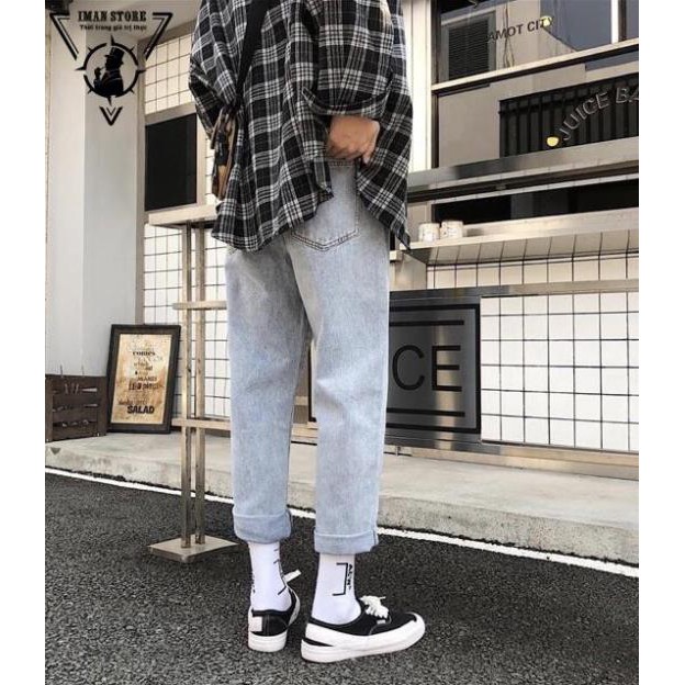 Quần Jeans Baggy Dáng Ống Rộng 2022