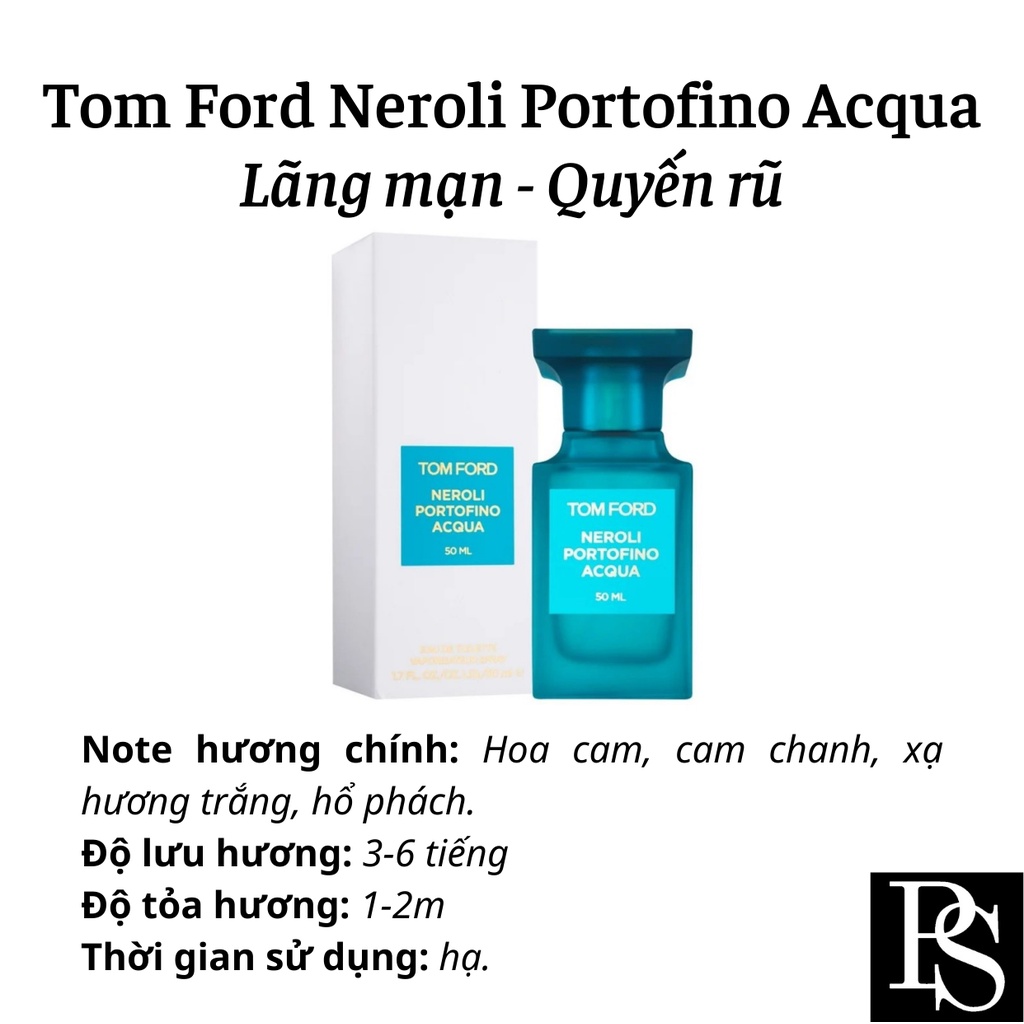 Nước hoa cao cấp - Tom Ford Neroli Portofino Acqua EDT