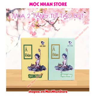 XÀ BÔNG NGHỆ 🌺MỘC NHAN NATURAL🌺 Xà bông mướp đắng loại bỏ thâm, giảm mụn, trắng da - Xà bông Handmade.