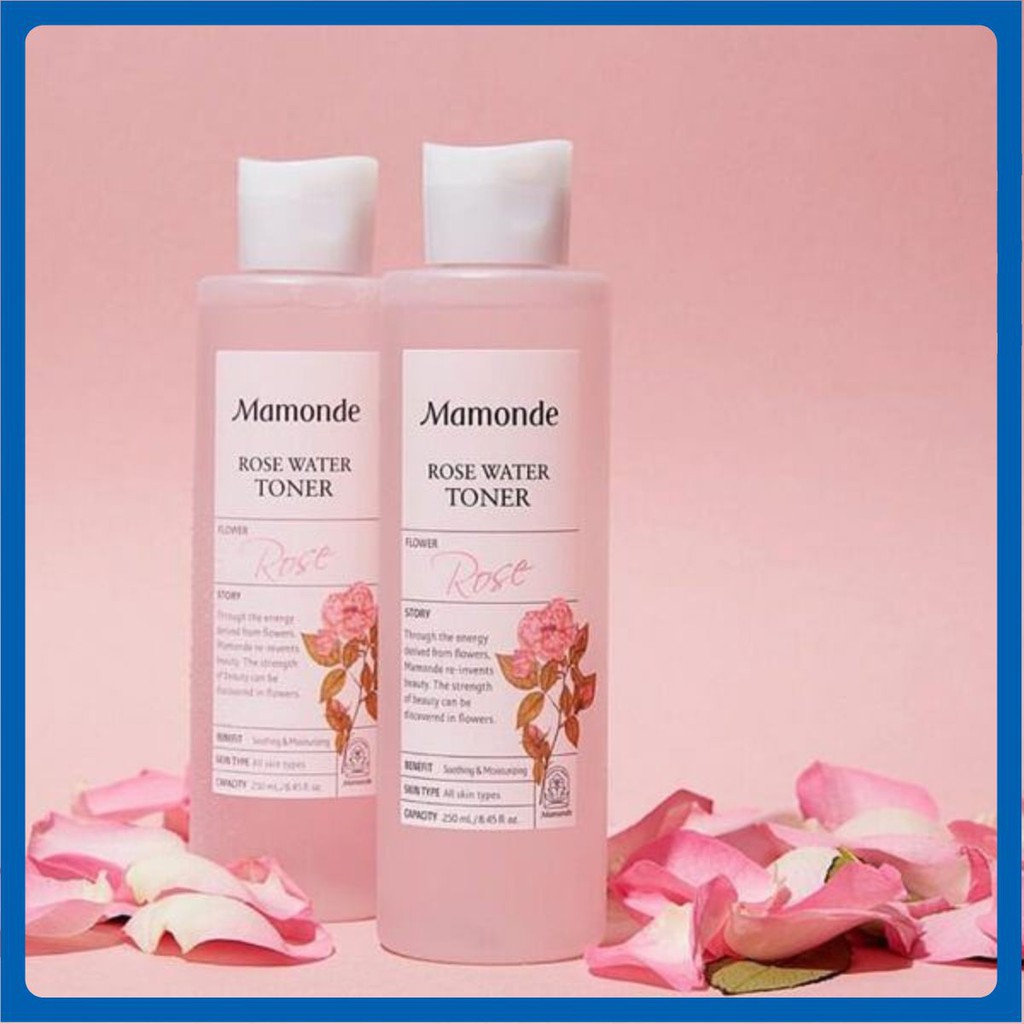 NƯỚC HOA HỒNG MAMONDE ROSE WATER TONER