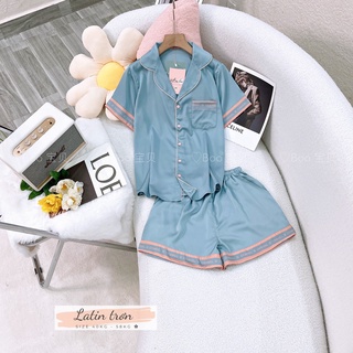 Pyjama Mặc Nhà - Đồ Bộ Pyjama Lụa Latin Thoải Mái - FreeSize