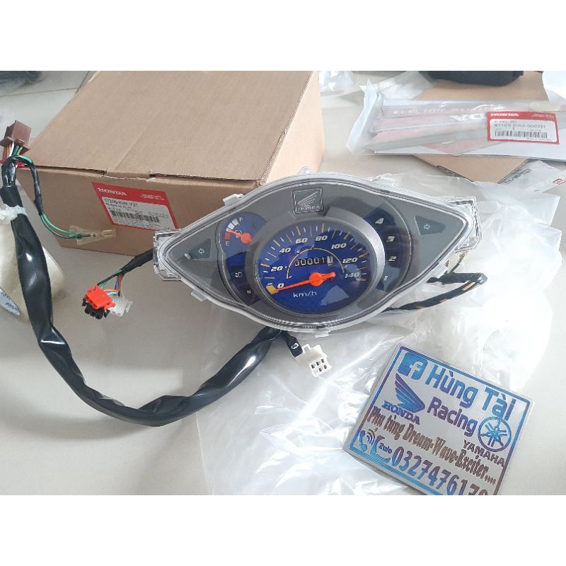Cụm đồng hồ công tơ mét xe WAVE RS 100 zin honda