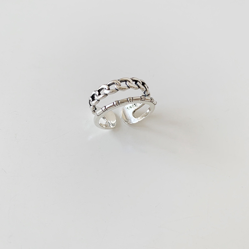 1 Nhẫn Nữ Hình Trái Tim Phong Cách Retro