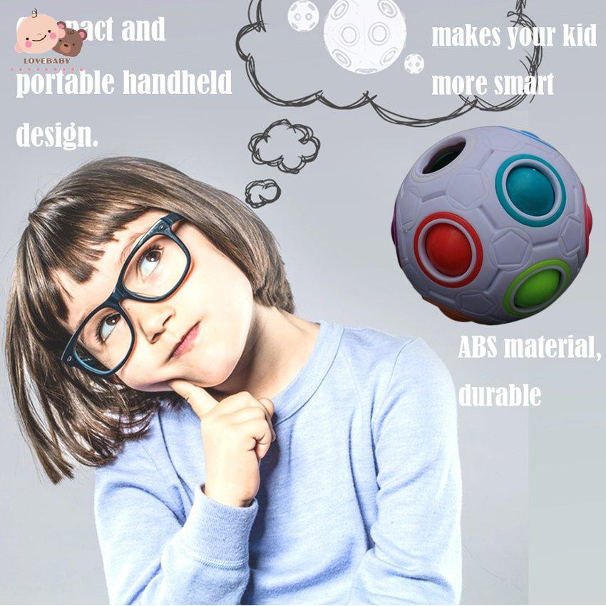 Đồ Chơi Quả Bóng Cầu Vồng Ma Thuật Cho Bé