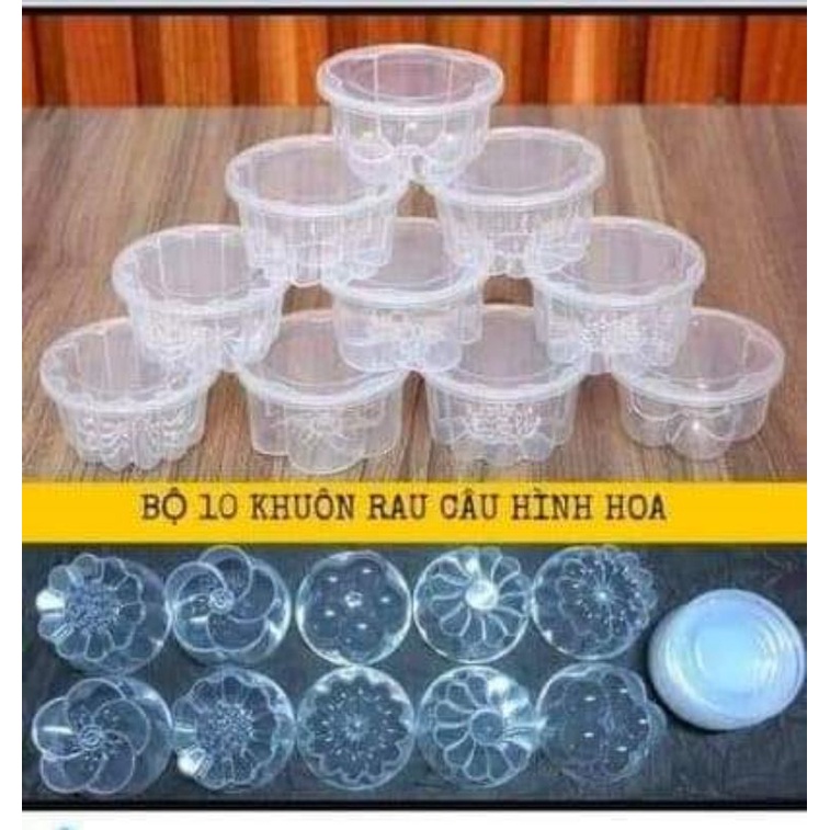 Bộ 10 khuôn hình hoa