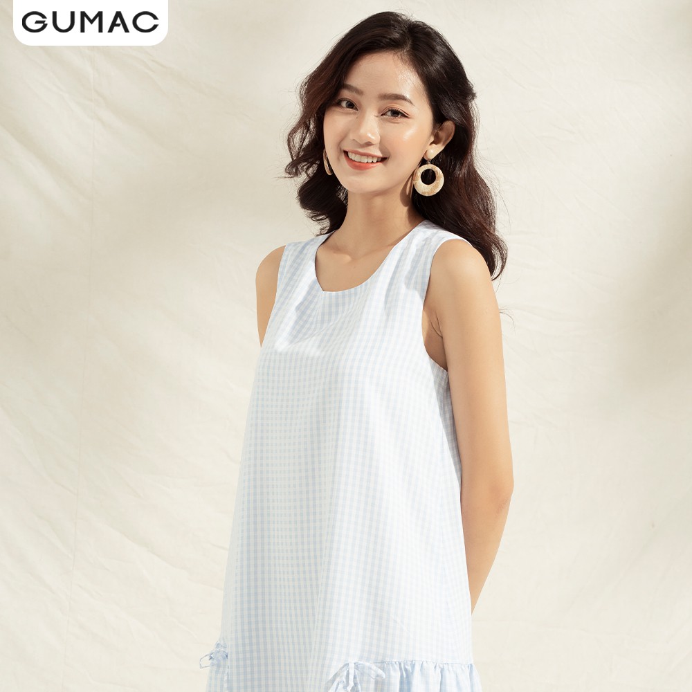 [Mã WABRGULUV giảm tới 100K đơn 249K] Đầm suông nữ không tay DA1168 GUMAC | BigBuy360 - bigbuy360.vn