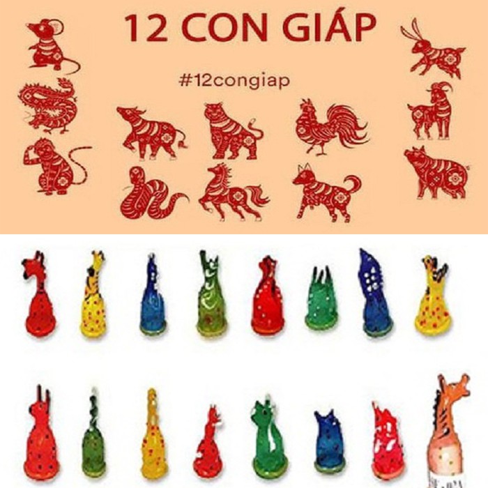 Bao cao su 12 còn giáp trở lại -  12 Zodiac condom