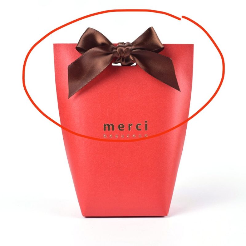 Dây Ruy Băng Dài 2.5cm Rộng * 18~45cm Có 3 Màu Có Sẵn Cho Gói Quà Lễ Hội Hộp Quà Gói Quà (@14)