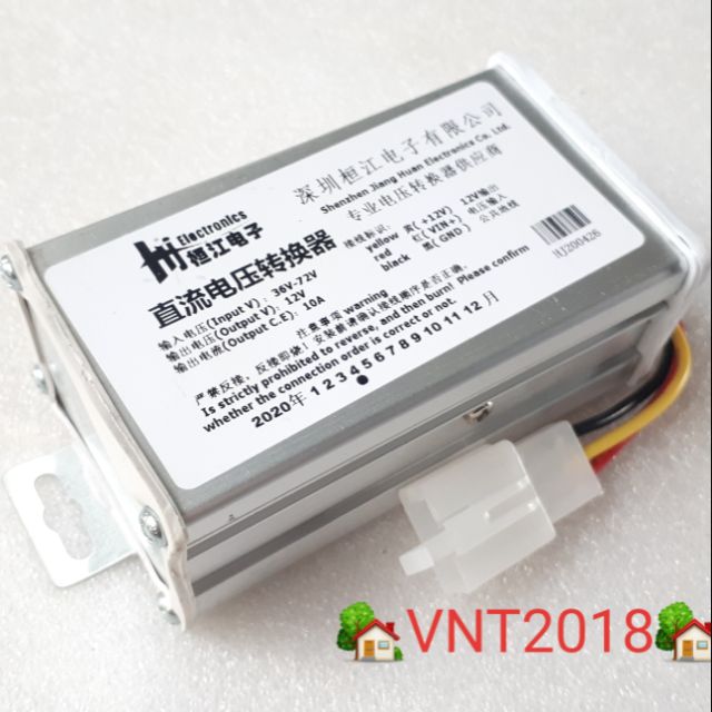 Bộ chuyển đổi nguồn từ 36V-72V sang 12V