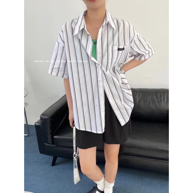 ÁO sơ mi oversize comic | BigBuy360 - bigbuy360.vn