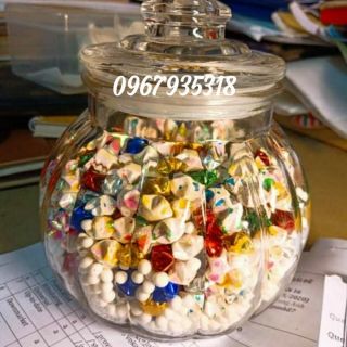 1000 sao giấy óng ánh gấp sẵn