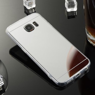 For [ Samsung S6 / G920 ] Mirror Soft TPU Silicone Back Phone Case