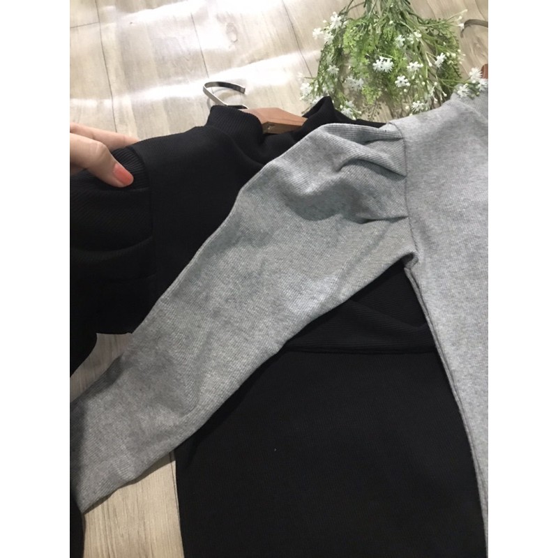 ĐẦM BODY TAY PHỒNG (SIÊU XINH)