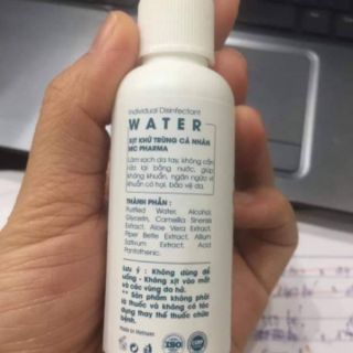 Xịt rửa tay kháng khuẩn mc pharma