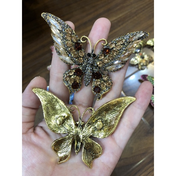 Charm bướm chúa gắn dép Havaianas  Hàng có sẵn , charm đúc nguyên khối  đặt trực tiếp từ nhà máy không qua trung gian