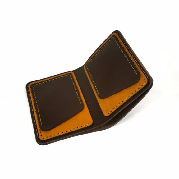 [Zachi] Ví da handmade mẫu đứng mini nhỏ ngọn