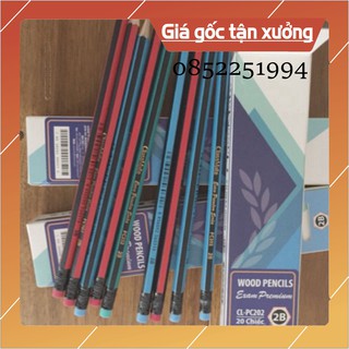 Bút chì gỗ 2b Classmate với tẩy