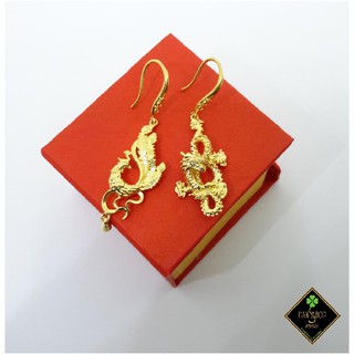 BÔNG TAI LONG PHỤNG MẠ VÀNG 24K