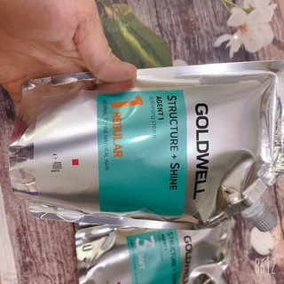 _THUỐC UỐN GOLDWELL STRUCTURE + SHINE 400ML _1 Túi