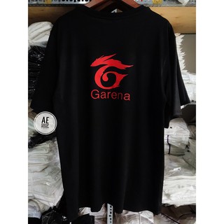 Áo Thun Đen Trắng in hình Logo Game Garena (SALE SỐC)