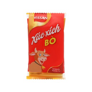 Xúc xích bò tiệt trùng Vissan gói 90g