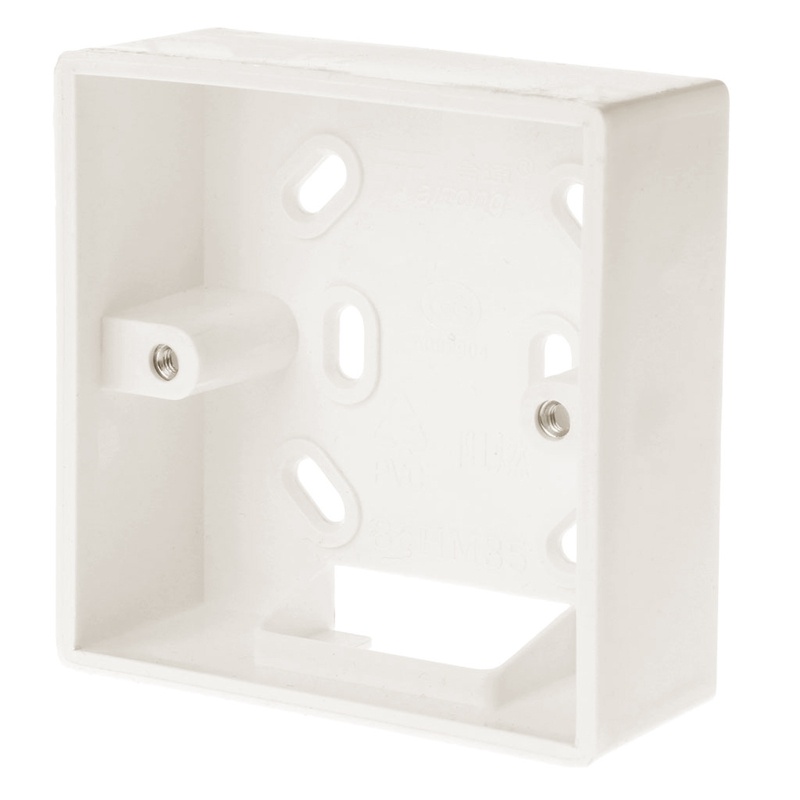 Hộp Điều Khiển Nhiệt Độ Bằng Nhựa PVC 3.3cm Gắn Tường Tiện Dụng