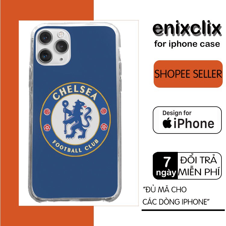 Ốp Lưng iphone logo chelsea 4 cho iphone 5 - iphone 13 CLS20210009