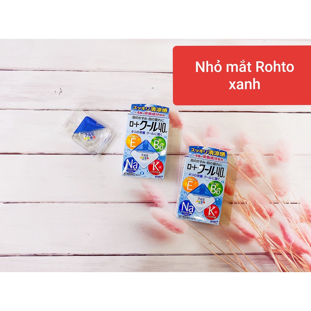 Thuốc nhỏ mắt Rohto Nhật bản Vita 40 bổ xung vitamin (12ml)