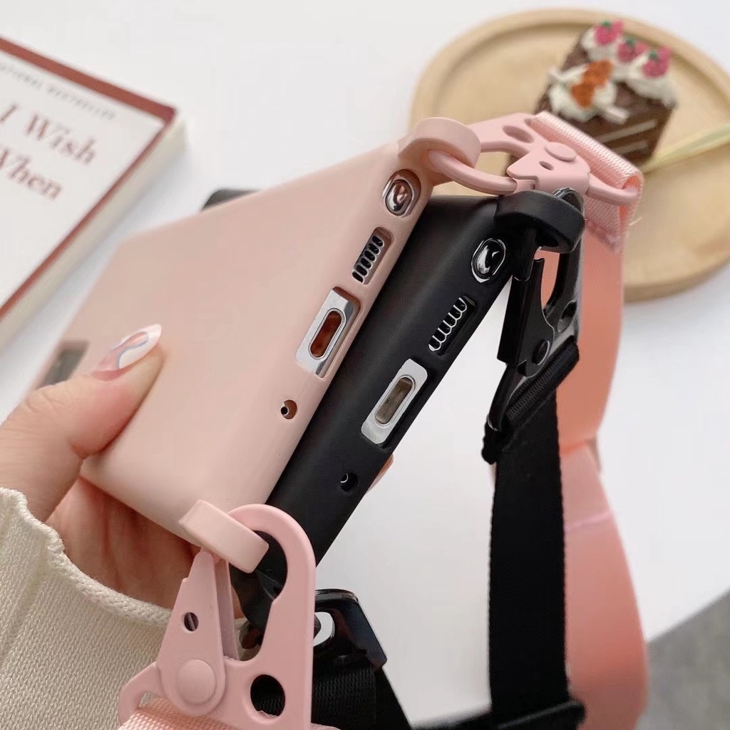 Ốp Điện Thoại Có Dây Đeo Cho Samsung Galaxy Note 20 S22 S21 Plus S20 Ultra S10