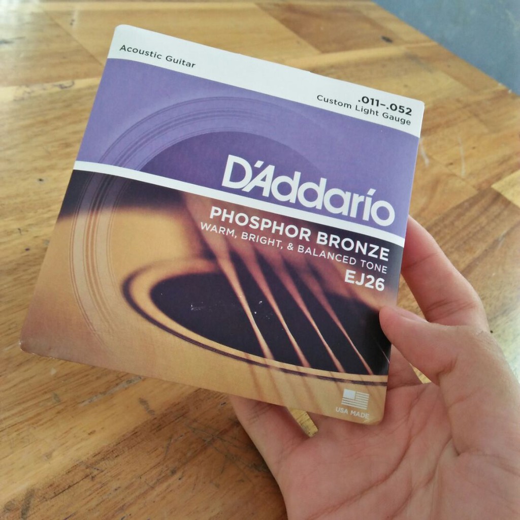 Dây đàn Guitar Acoustic D-Addario EJ26 - EJ26