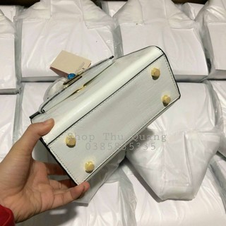 Túi Hm Sz 21cm vân rắn kèm tag