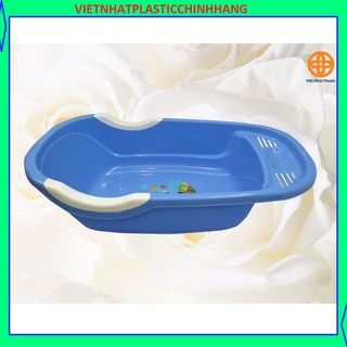 Thau chậu tắm cho bé 2205 bằng nhựa việt nhật thau tắm cho trẻ chậu tắm cho trẻ sơ sinh- chậu tắm vn2205