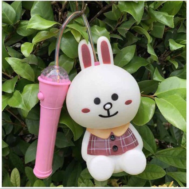 Đèn lồng đèn trung thu hình con vật có đèn nhạc cho bé