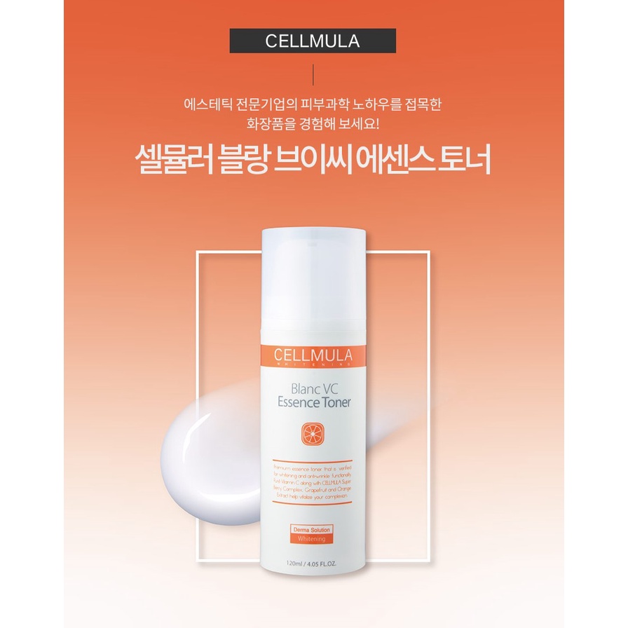 (Hàng Mới Về) Toner Cellmula Blance Vc 120ml