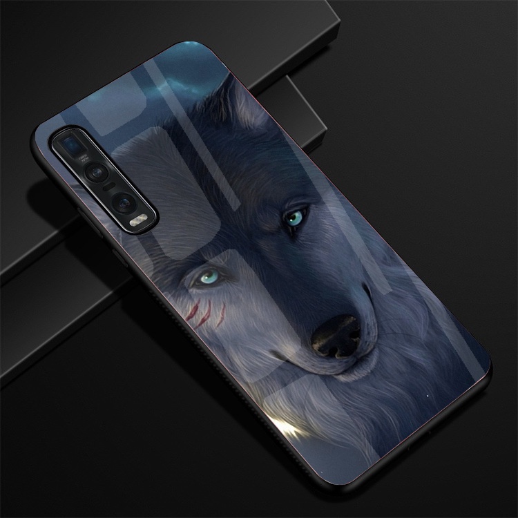 Ốp Lưng OPPO FIND X2, FIND X2 PRO Mặt Kính Cường Lực Cao Cấp Thiết Kế Độc Quyền