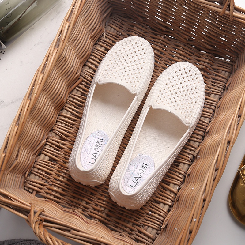 Giầy nhựa búp bê mềm mại đi mưa