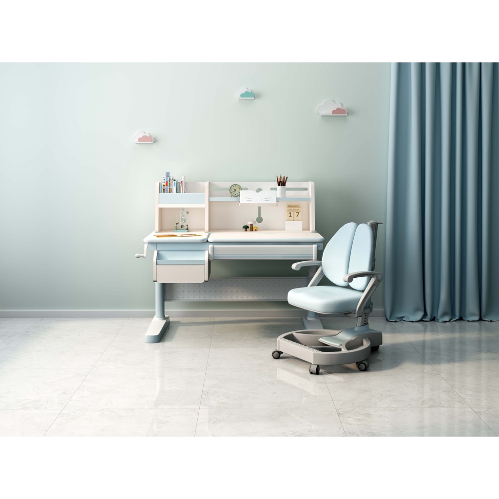 Bàn học thông minh cho bé bàn học chống gù LEX–120 120cm