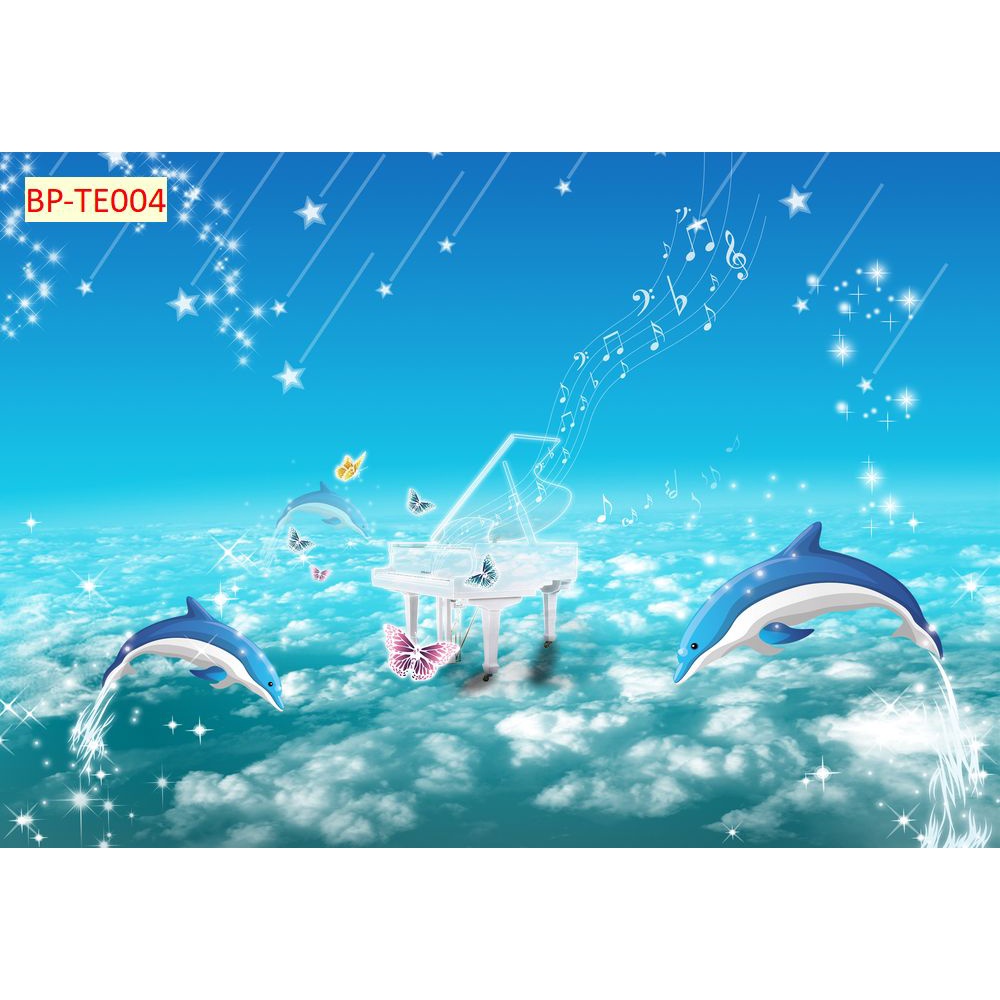 Tranh Dán Tường Giành Cho Trẻ Em HÌNH HOẠT HÌNH Khổ Lớn, IN THEO YÊU CẦU, KHÔNG GIỚI HẠN KÍCH THƯỚC