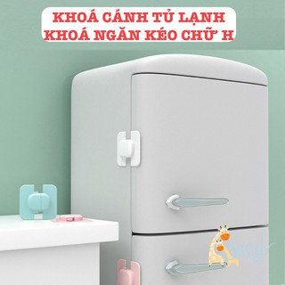Khóa tủ lạnh an toàn cho bé, thiết kế tiện dụng - SEED BABY