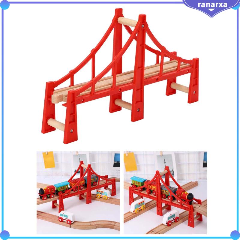 Bộ Đồ Chơi Đường Ray Xe Lửa Bằng Gỗ Dành Cho Bé Trai