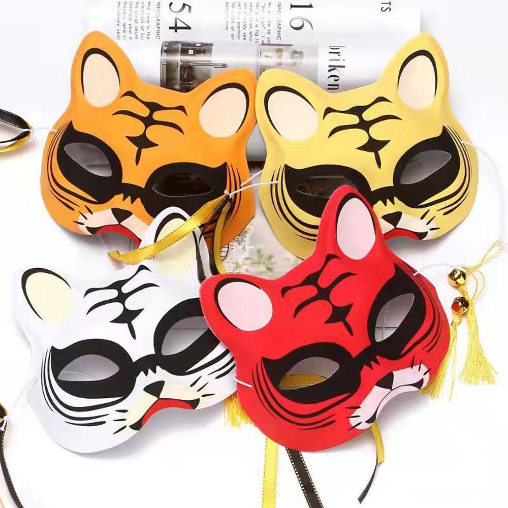 Mặt Nạ Hóa Trang Mèo / Hổ Mardi Gras Độc Đáo Cho Tiệc Hóa Trang