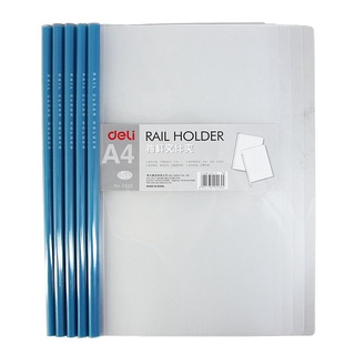 File rút gáy Deli 5530 chất liệu dày, đựng tài liệu gọn nhẹ lưu trữ 30-40 tờ giấy