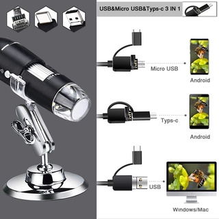 USB Digital 1000X Magnification Microscope Camera, for Window 7/8/10