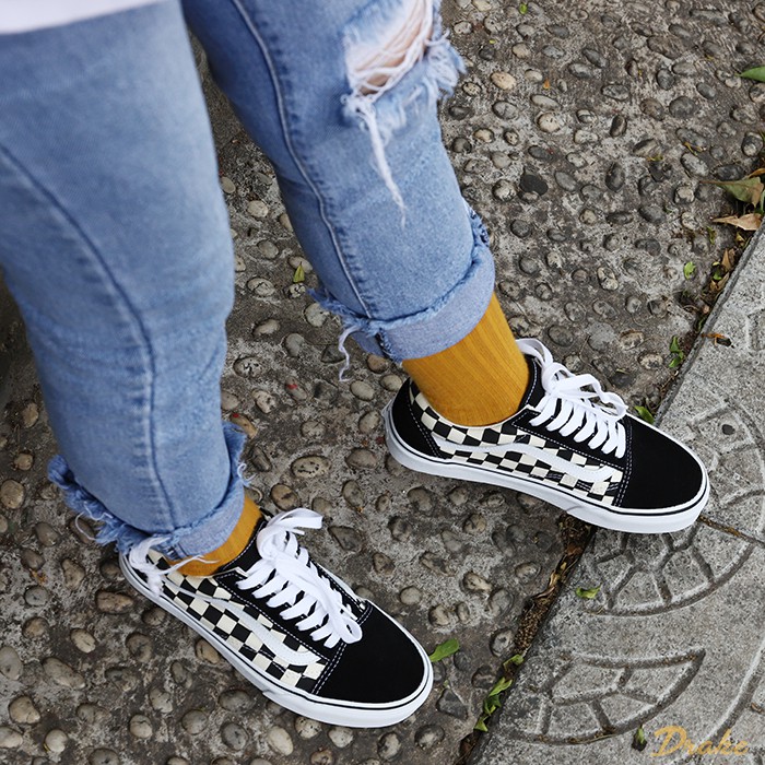 Giày sneakers Vans Old Skool Checkerboard VN0A38G1P0S