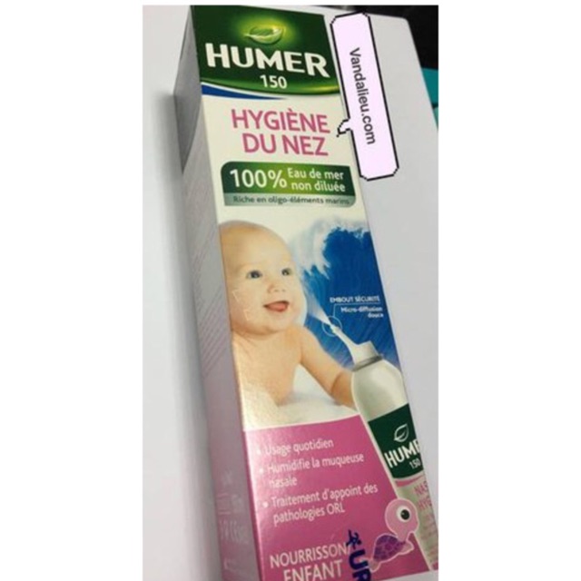 DUNG DỊCH VỆ SINH MŨI -HUMER 150 NOSE HYGIENE 150ML.