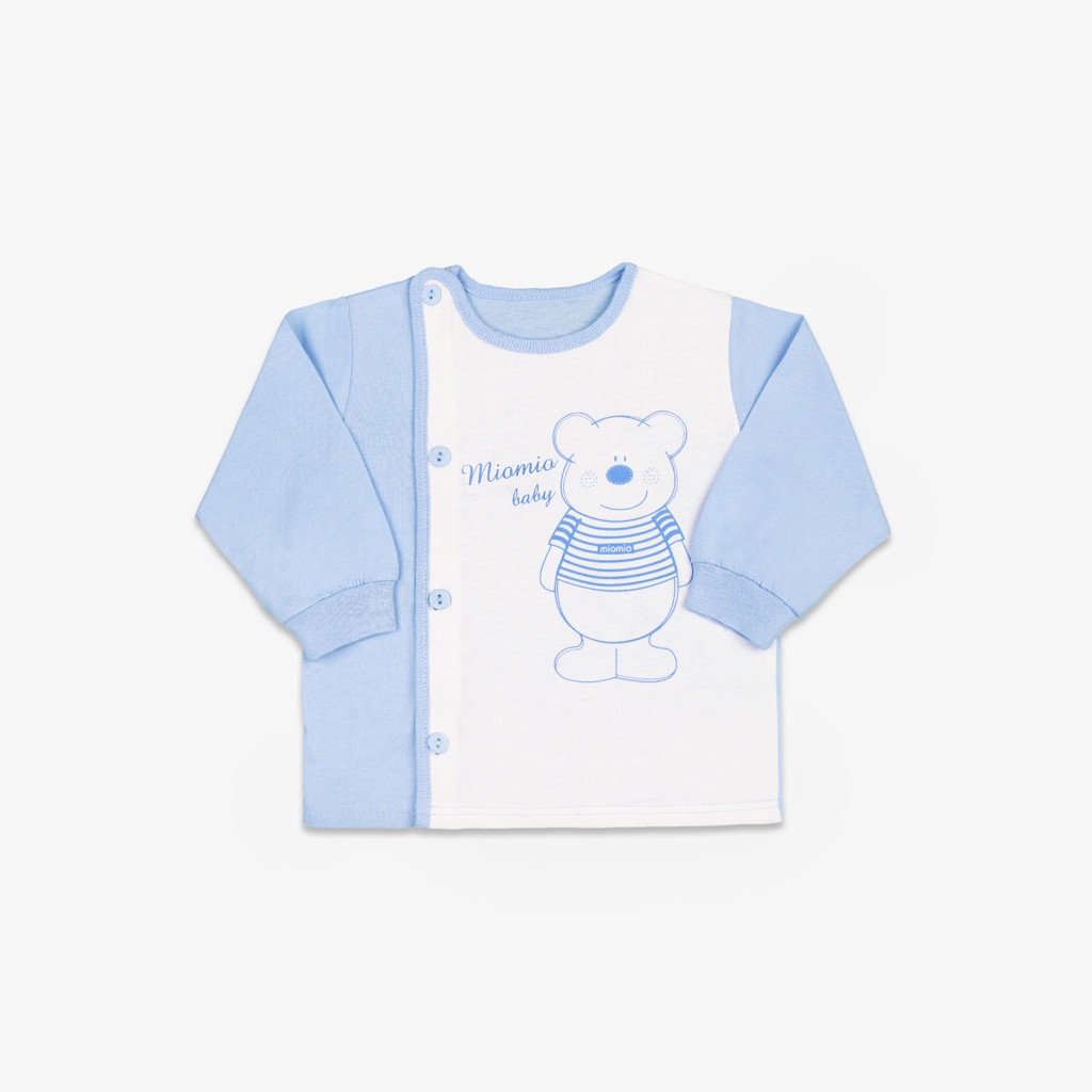 Áo Sơ Sinh Dài Tay, Nút Giữa MIOMIO - In Hình Cho Bé Trai, Bé Gái (Từ 0-24 tháng), Vải Cotton