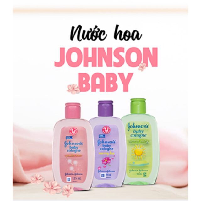 Nước hoa Johnson's Baby 50ml & 125ml