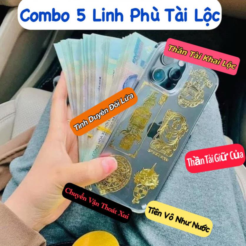 [Giá Sỉ ] Miếng dán điện thoại Linh Phù Tài Lộc